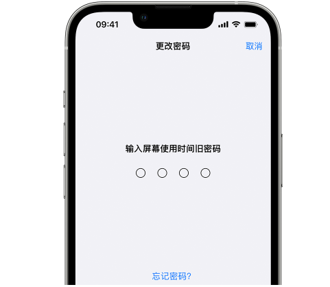 额尔古纳iPhone屏幕维修分享iPhone屏幕使用时间密码忘记了怎么办 