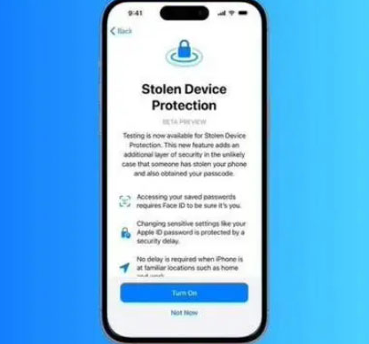 额尔古纳苹果授权维修店分享被盗设备保护功能开启方法 