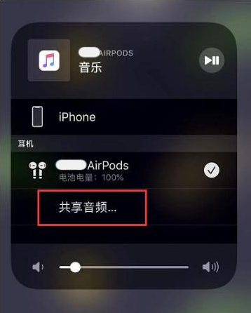 额尔古纳苹果14音频维修点分享iPhone14音频共享设置方法 