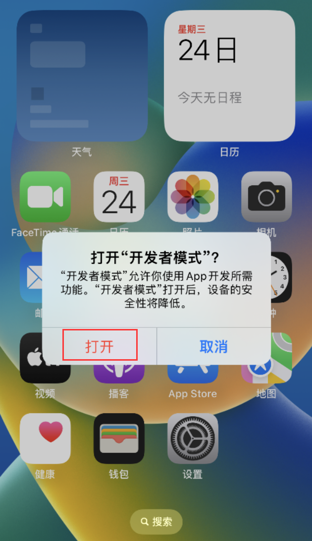 额尔古纳苹果手机维修分享如何打开开发者模式 