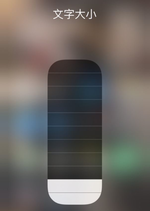 额尔古纳苹果手机维修分享小技巧：在 iPhone 控制中心快速调节字体大小 