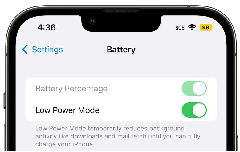 额尔古纳苹果手机维修分享iOS 16 Beta 6电池百分比显示和Beta 5有什么不同 