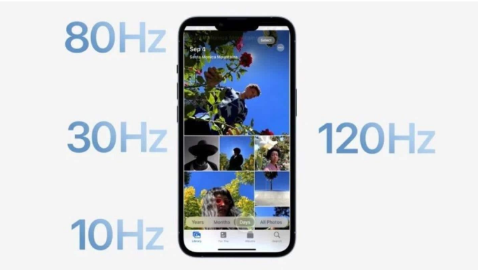 额尔古纳苹果14维修分享iPhone 14有高刷吗 