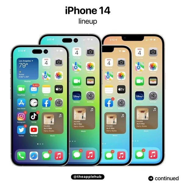 额尔古纳苹果14维修分享iPhone 14全家福 
